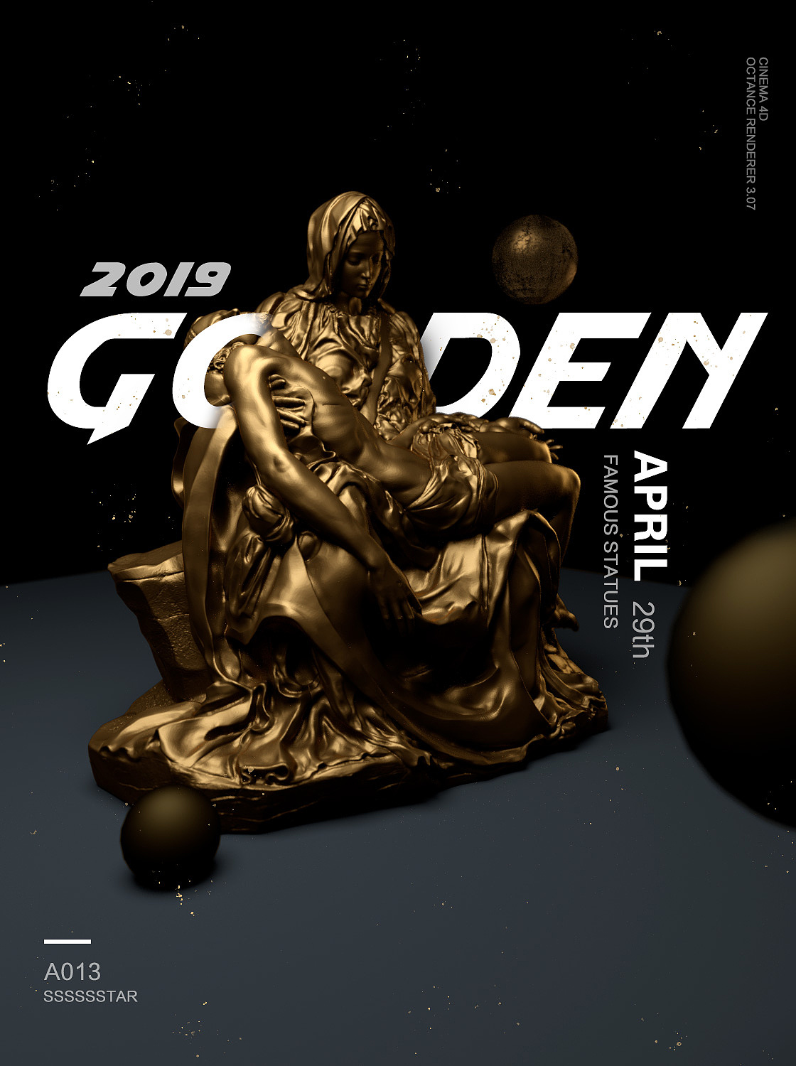 C4DL临摹作品（图ZMTU2OTM0Nzk2） - 其他三维 - 站酷设计师橘子不是唯一水果原创素材 - 站酷ZCOOL