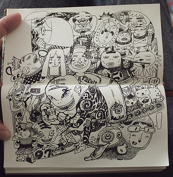 周围的目光（图ZNDQyNTc0Njg=） - 新锐潮流插画 - 站酷设计师我是玖號球原创素材 - 站酷ZCOOL