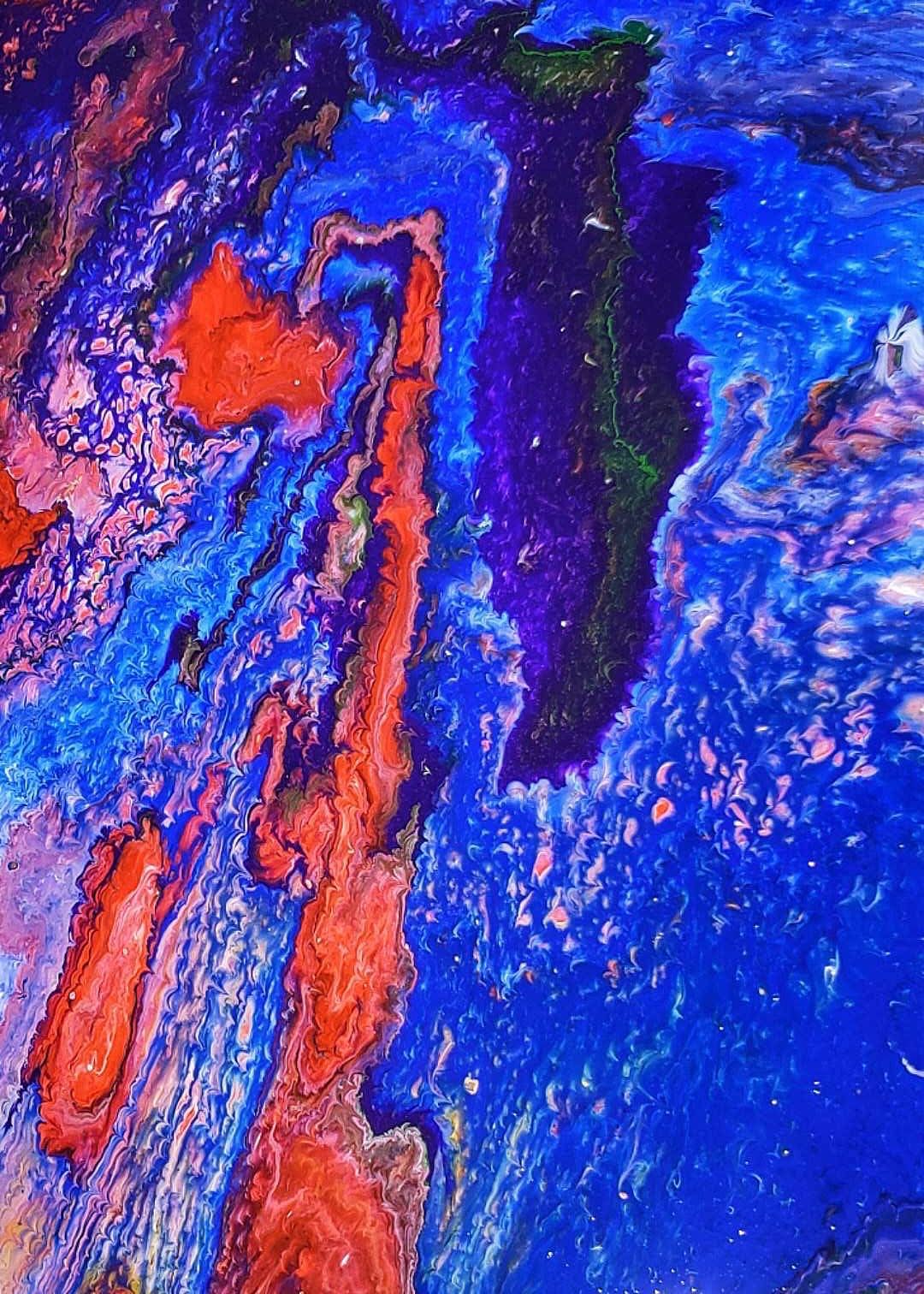 少儿流体画（图ZMTYzODA4OTI4） - 绘画 - 站酷设计师gaoaodeyemanren原创素材 - 站酷ZCOOL