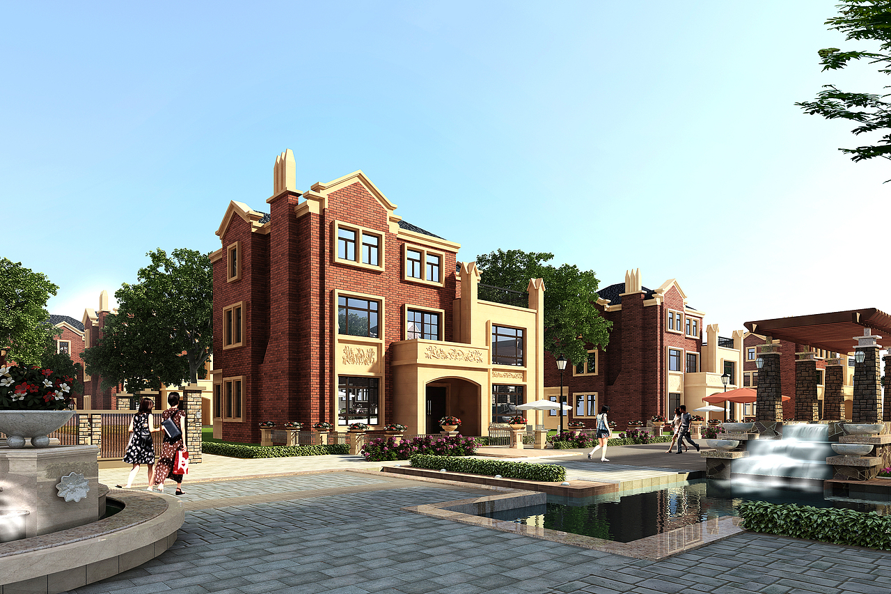 1992效果图~别墅效果图案例欣赏