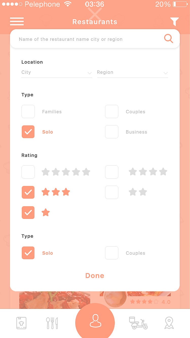 美食app（图ZMTE0NzExMzE2） - APP界面 - 站酷设计师澜雨宸原创素材 - 站酷ZCOOL