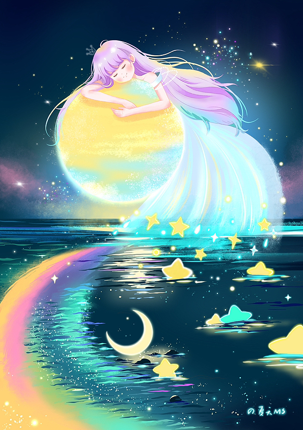 原创插画丨星河系列