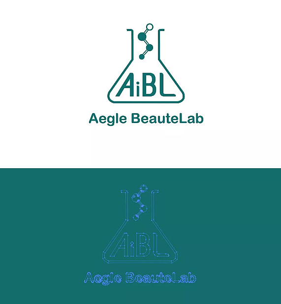 hellolink团队设计logo的创意来源于品牌历经几十年实验室研究，色彩选用绿色和白色为主色调，健康、天然、美丽之意。给人营造出一种专业的感受，让人产生信任感，同时兼具流动的美感和静止的神秘，符合“abl爱彼仑”以真正天然纯净、功效卓然的高端产品。帮助使用者达成高端护肤的品牌内涵。
通过对logo的设计，延伸品牌标准色，辅助色，对未来发展院线美白系列的整体风格和方向的研究，赋予Aegle视觉灵魂，将在同行业中更具识别性。<br>