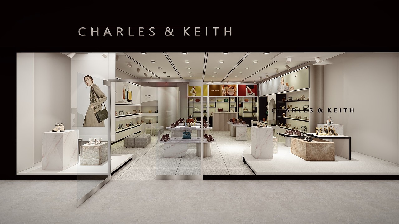 charles keith小ck店铺设计门店