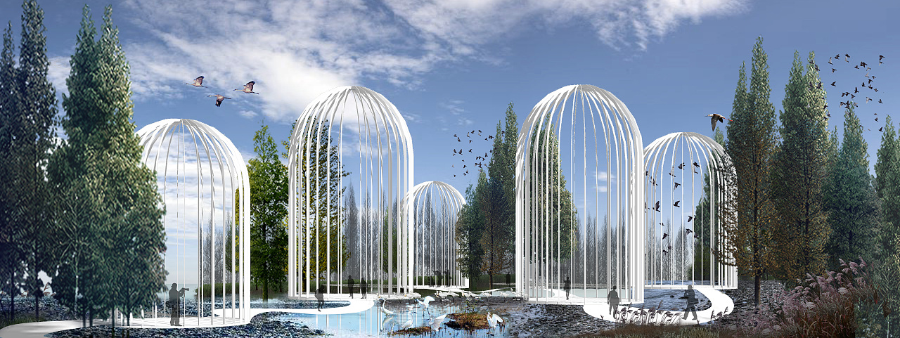 就快毕业了，挑了些稍微能看的效果图发一下。（图ZMTc3NTA3MTgw） - 景观设计 - 站酷设计师白比原创素材 - 站酷ZCOOL