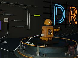 C4D 机器人 