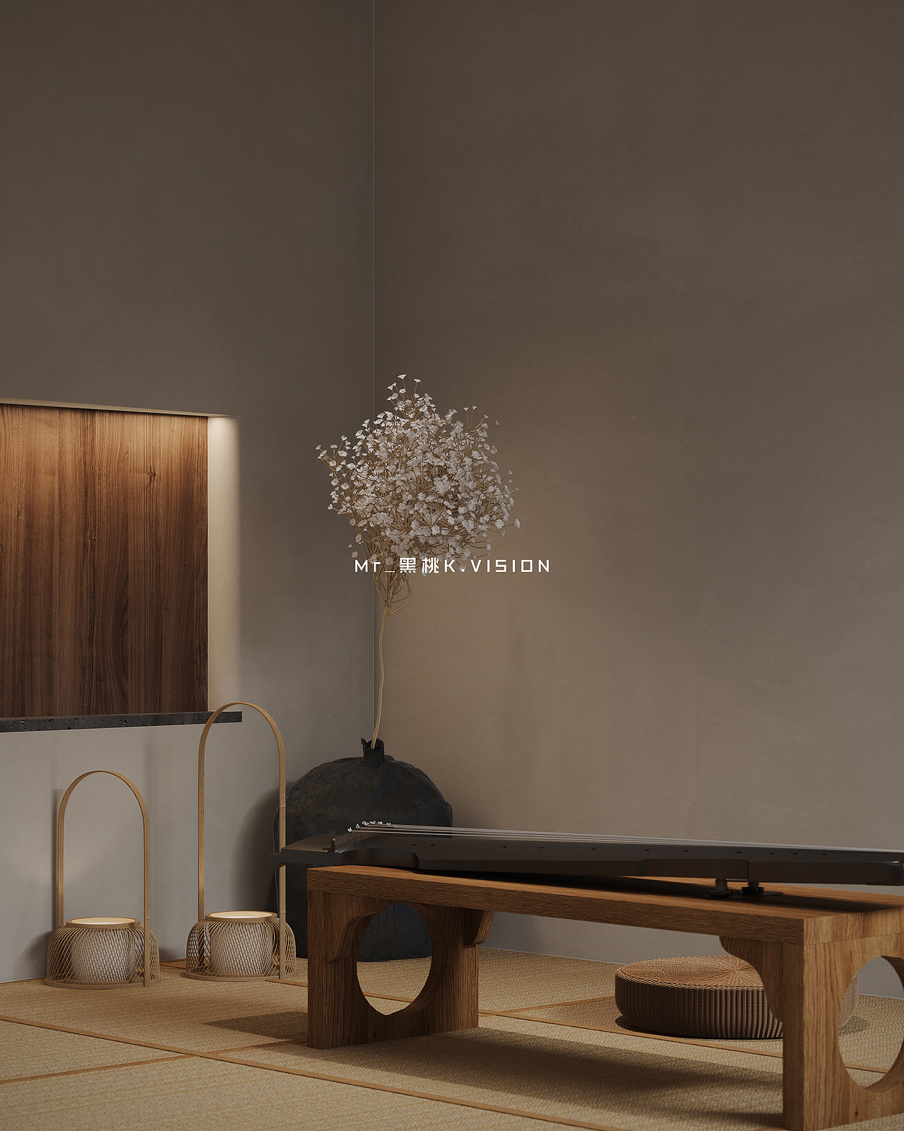 侘寂风渲染作品集 | Mr_黑桃K.VISION（图ZMjY2MDY1MDky） - 家装设计 - 站酷设计师Mr_黑桃k原创素材 - 站酷ZCOOL