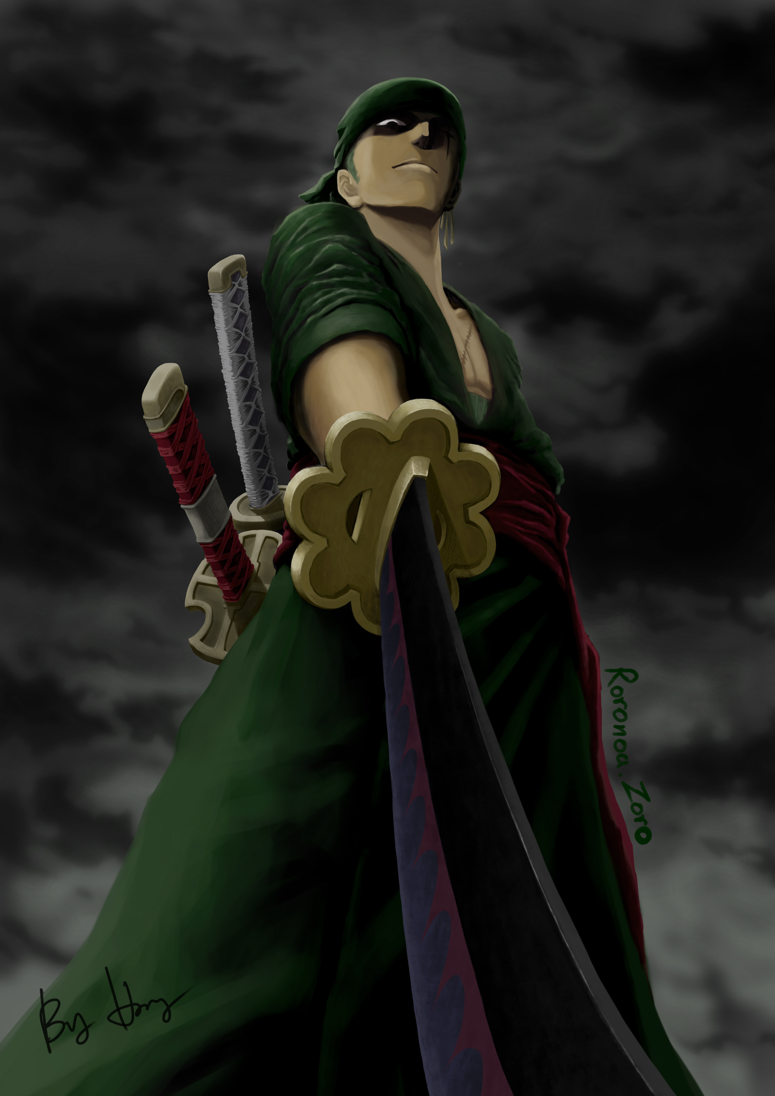 大爱的zoro 如此有血性 如此的man 如此的逗