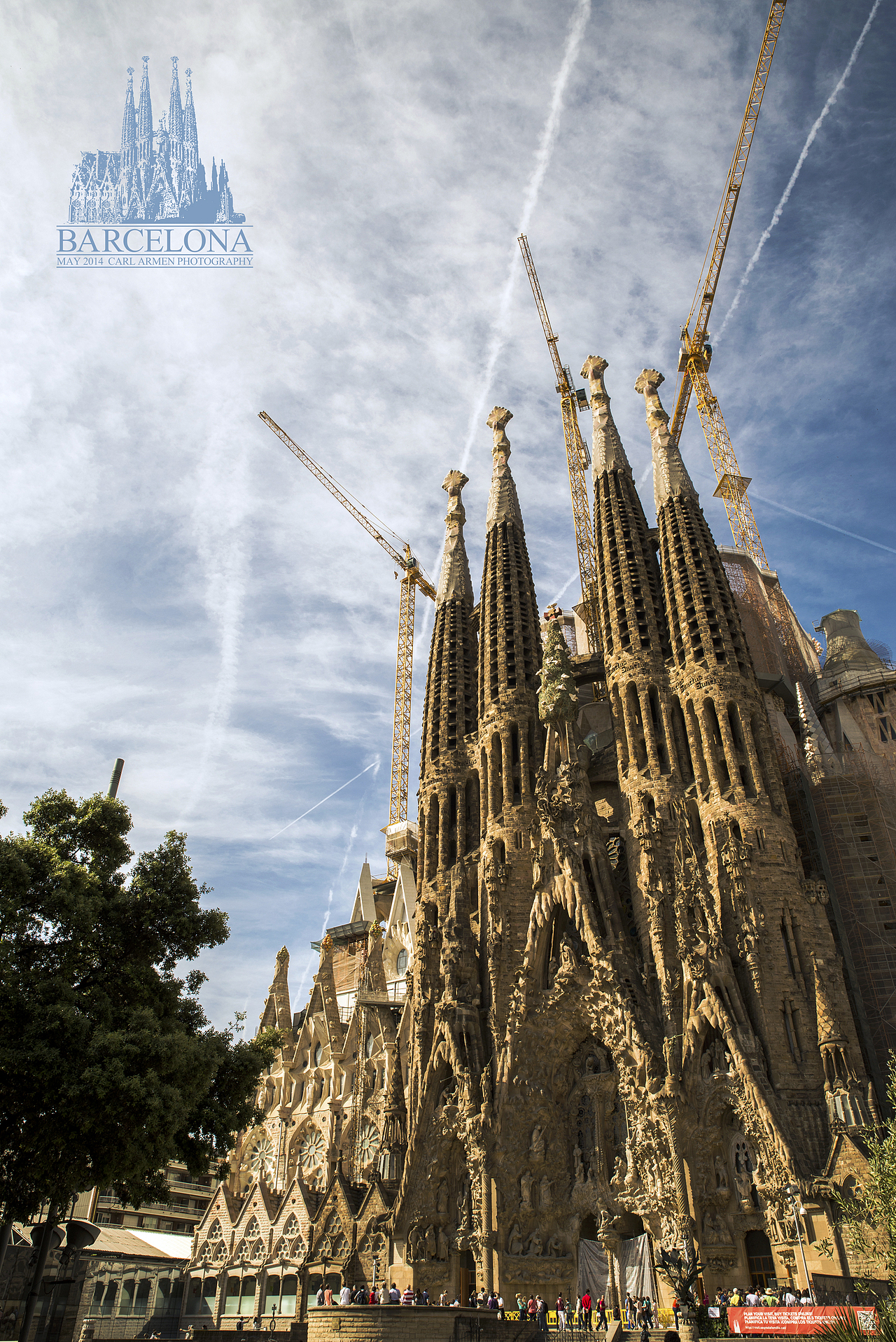 神圣家族大教堂 MAY.2014 巴塞罗那（图ZMTY2MDM5ODA=） - 风光摄影 - 站酷设计师carl_armen原创素材 - 站酷ZCOOL