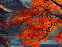 #AI創(chuàng)作實(shí)驗(yàn)室#故宮秋天