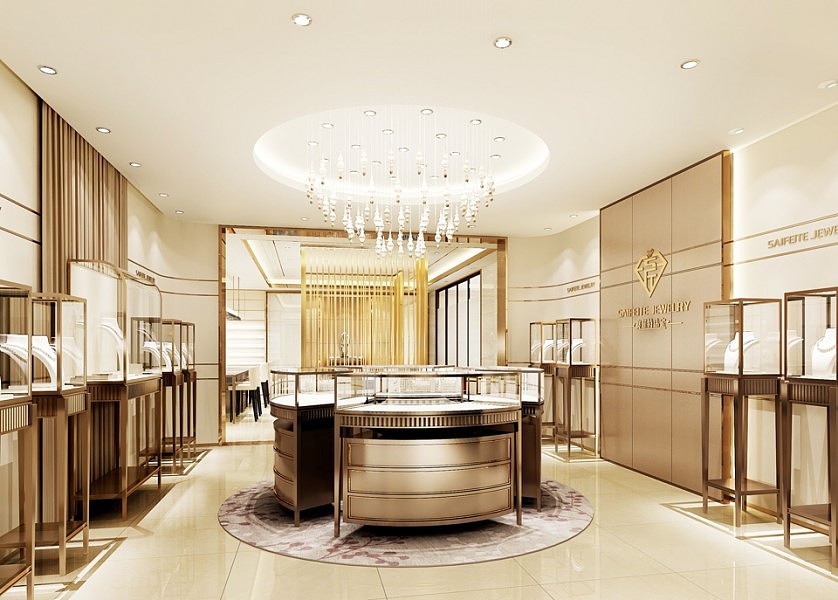 珠宝店设计效果图