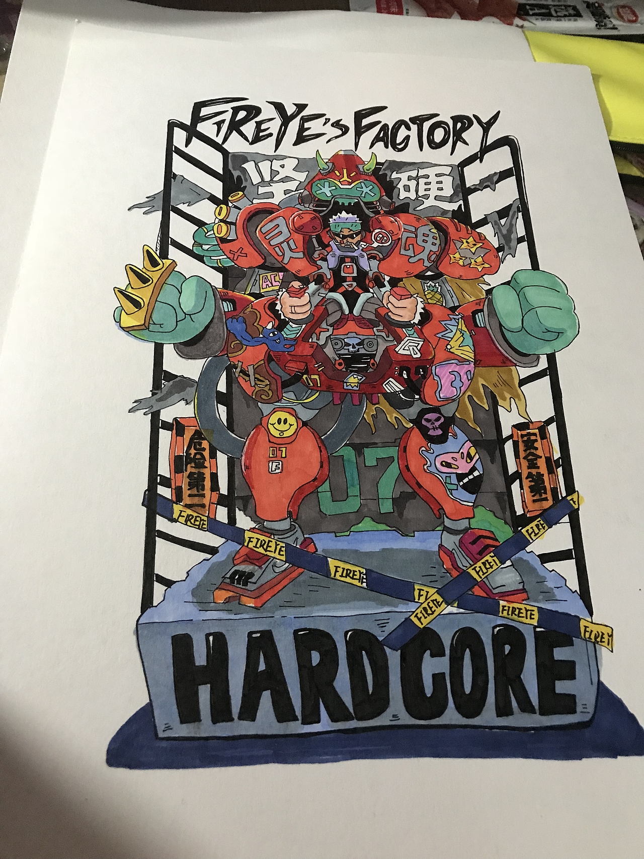 马克笔临摹插画作品（图ZMTQ0NzIzOTQw） - 创作习作 - 站酷设计师jingxiaotao原创素材 - 站酷ZCOOL