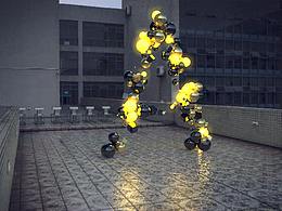 C4D合成字體動效