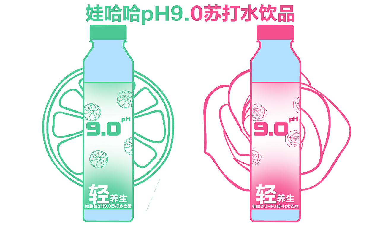 哇哈哈包装设计（图ZMjA3NzI1NDAw） - 包装 - 站酷设计师白学家Q原创素材 - 站酷ZCOOL