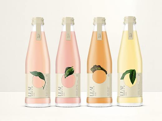 饮料包装设计和视觉识别|Leaf Whisper|法国设计