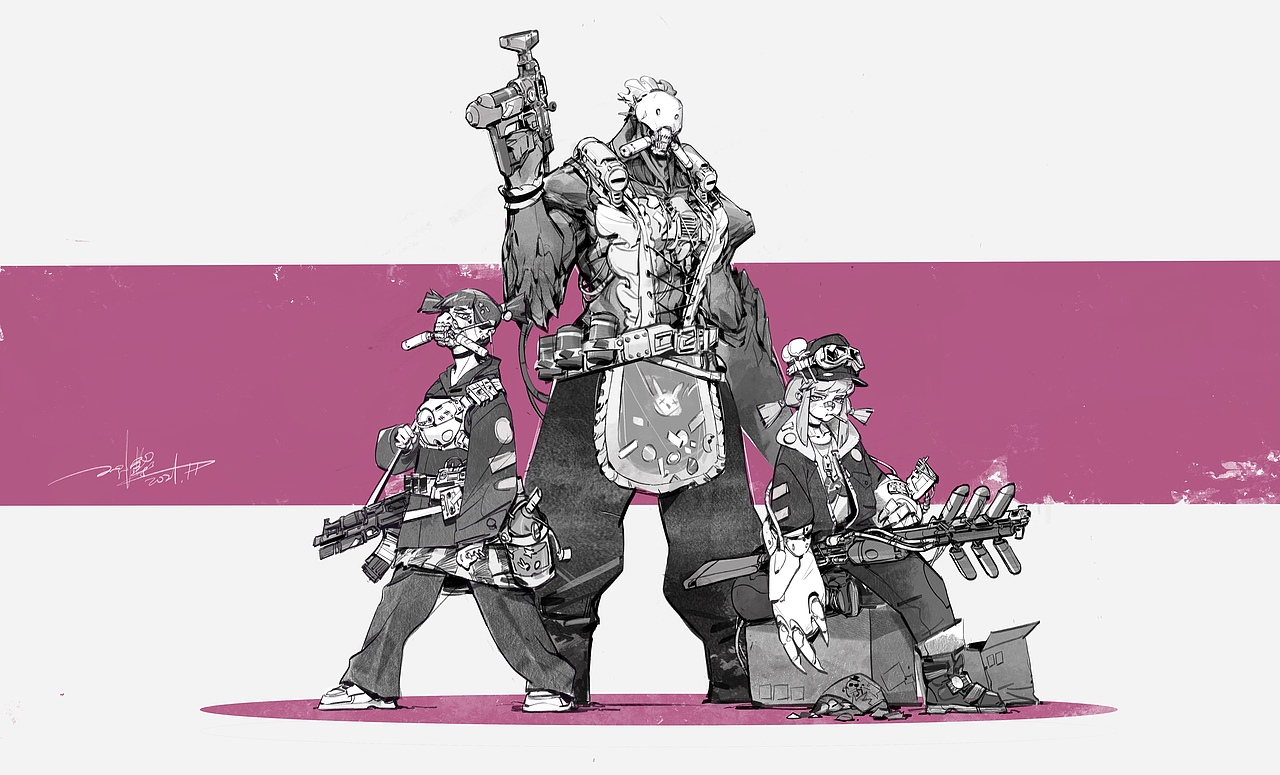 大二作品（图ZMjg1NjAyNTg0） - 概念设定 - 站酷设计师PandaQ3Q原创素材 - 站酷ZCOOL
