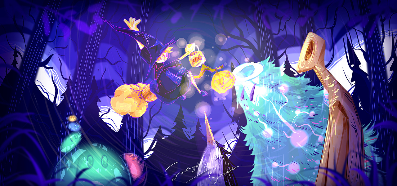 2020插画总结（图ZMjM0ODcwNDI0） - 商业插画 - 站酷设计师sun294原创素材 - 站酷ZCOOL