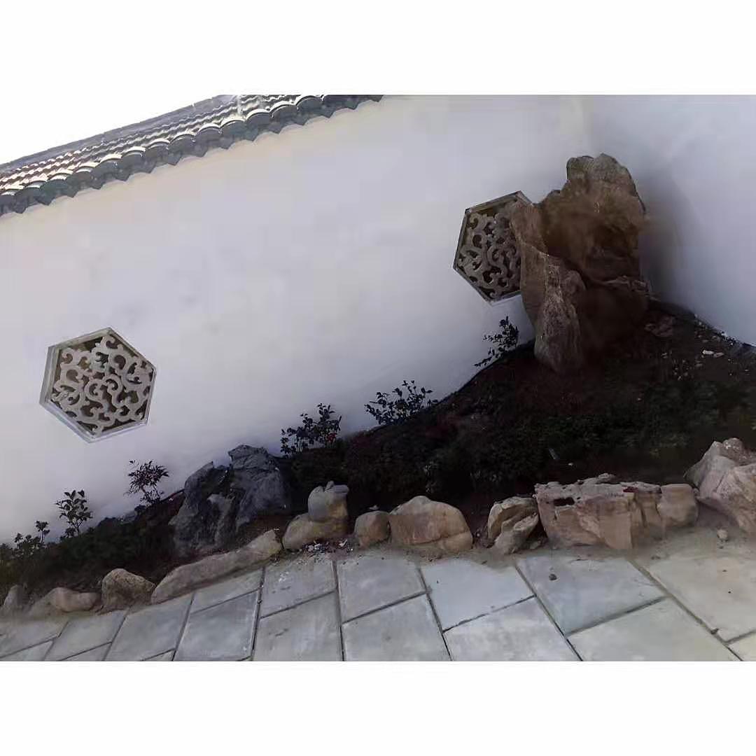 蚌埠天河湖绿色农庄 院子假山造景（图ZMTg4ODI1NzY0） - 家装设计 - 站酷设计师素悉美学空间2原创素材 - 站酷ZCOOL