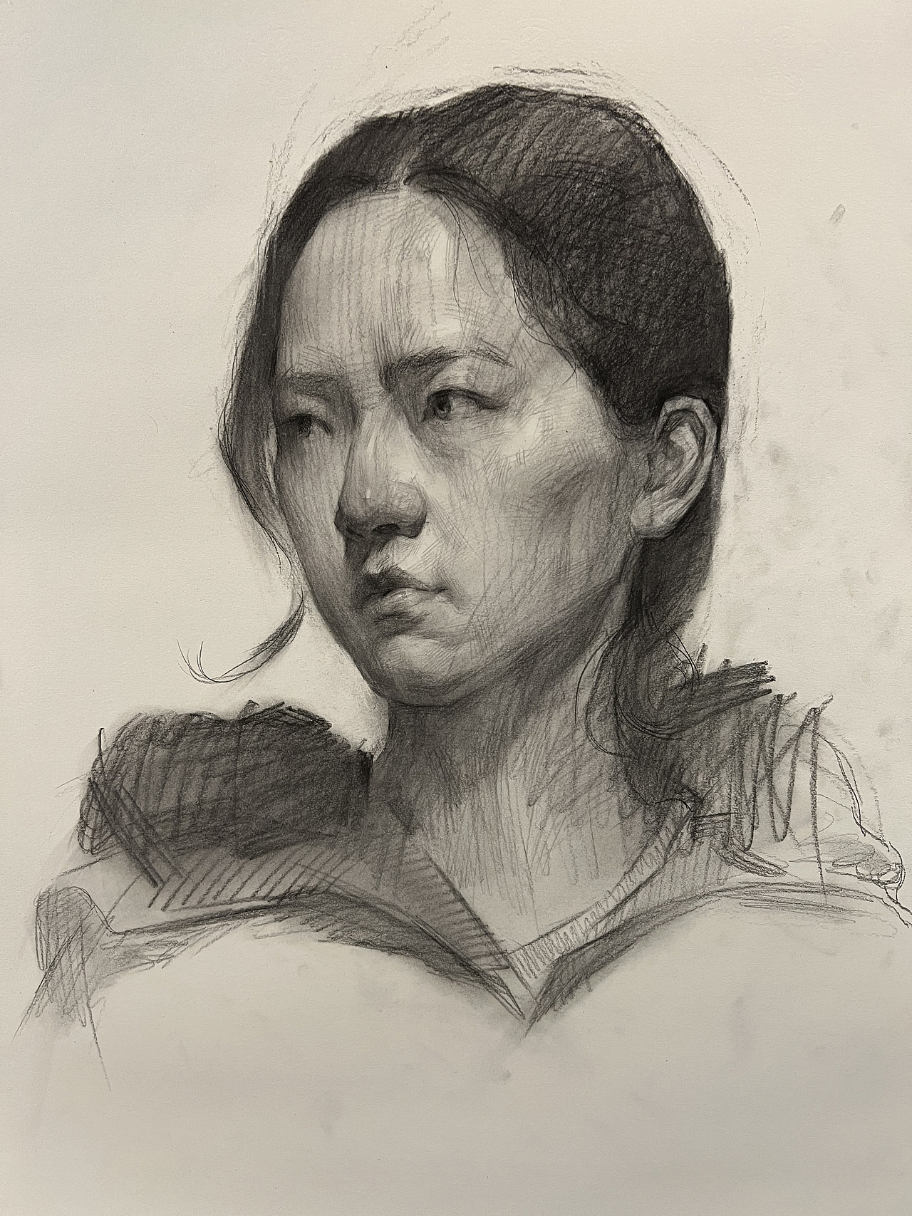 素描肖像赏析｜作者：柳康（图ZMjgxNzg5MTcy） - 绘画 - 站酷设计师衍升画室原创素材 - 站酷ZCOOL