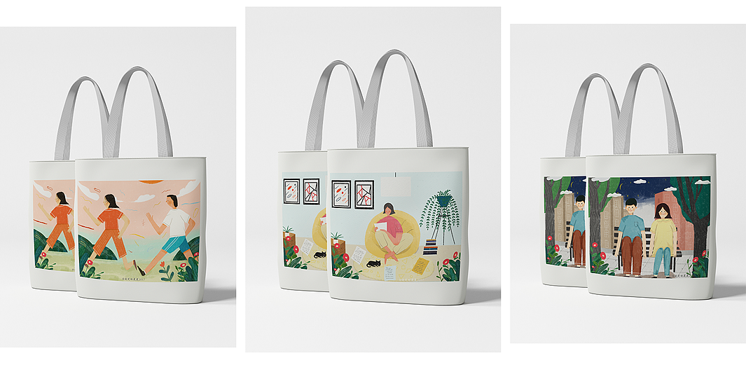 插画闯关打卡——故事系列   前后桌的爱情