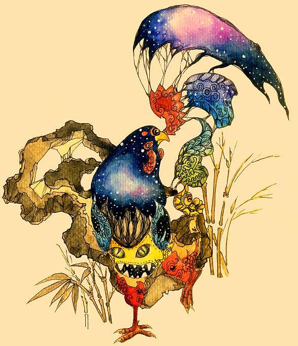 2017年水彩手绘台历（图ZNjI0OTEzMTY=） - 商业插画 - 站酷设计师喻易阳原创素材 - 站酷ZCOOL