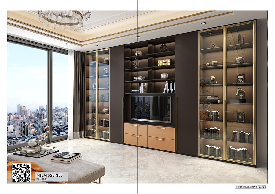 轻奢系列全屋定制图册设计极简板式家具画册制作
