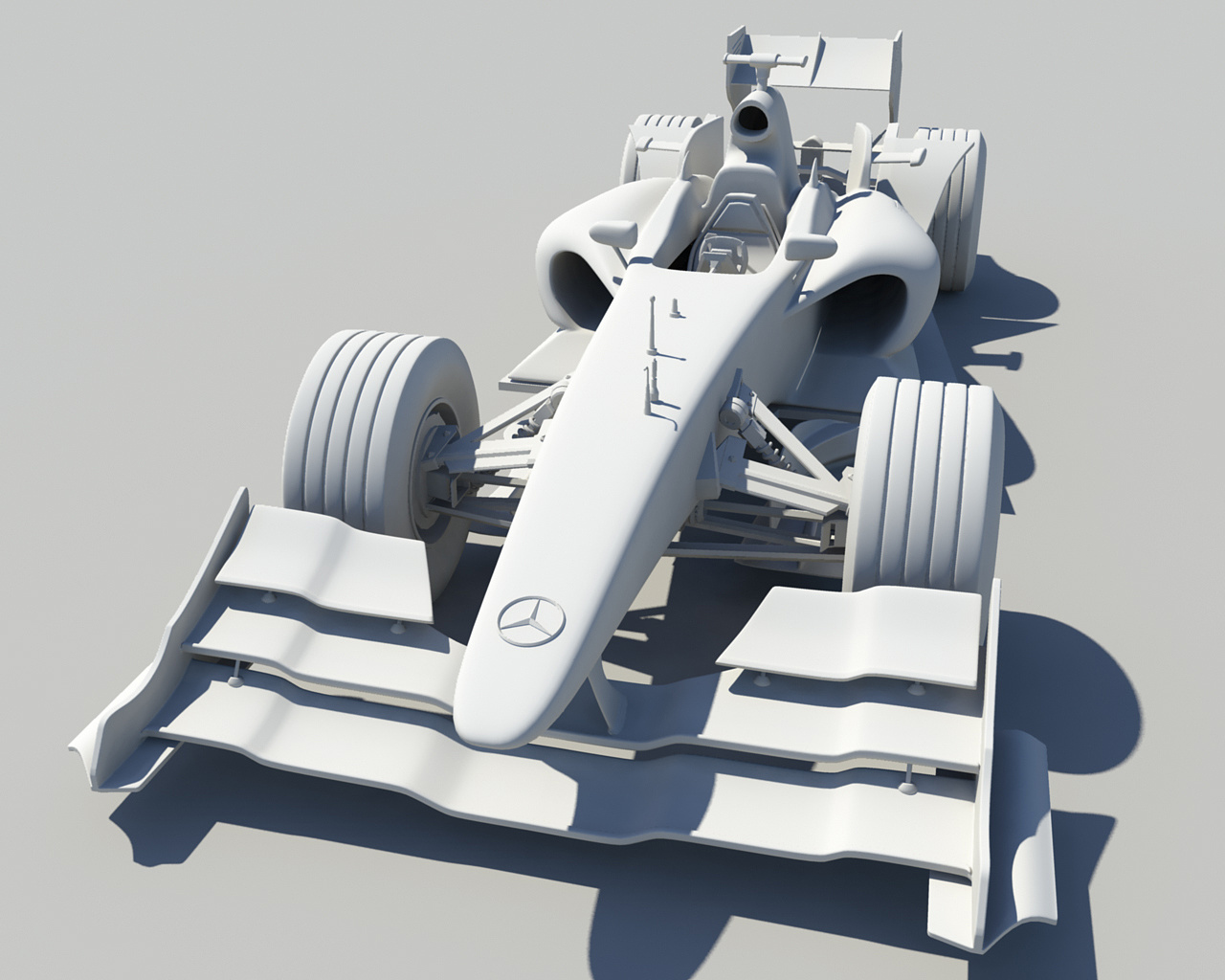 [多种格式]奔驰BENZ-AMG跑车模型 - forCGer - 三维数字化设计分享平台