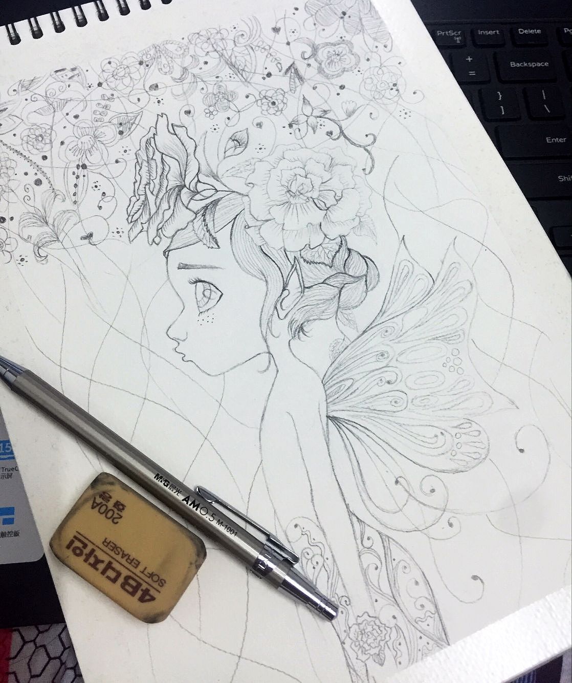 针管笔(2)——精灵