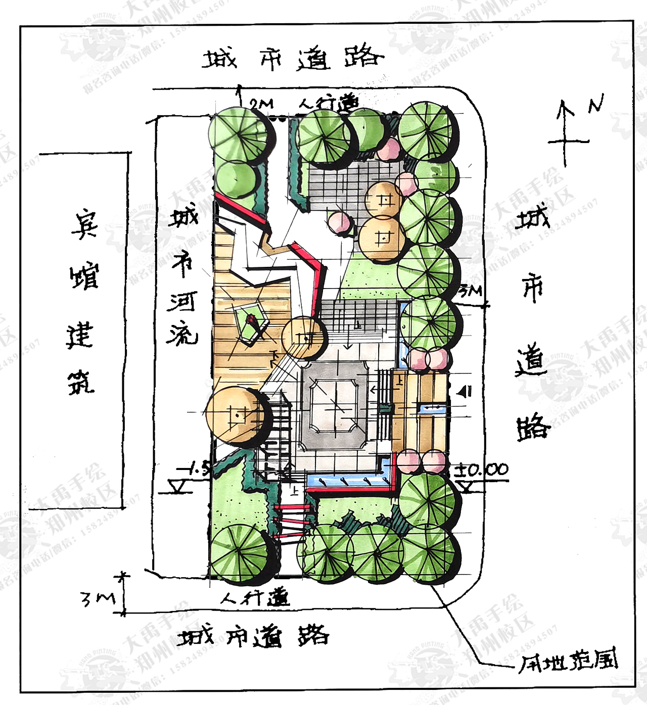 景观快题（图ZMjY3MjA3MTI4） - 景观设计 - 站酷设计师画手会的老司机原创素材 - 站酷ZCOOL