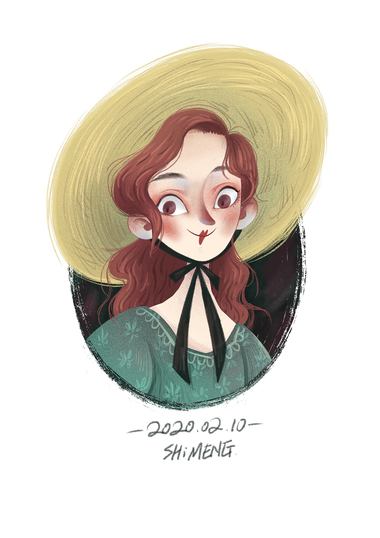 头像练习（图ZMjAwNTExMjQ4） - 创作习作 - 站酷设计师SMENG阿萌原创素材 - 站酷ZCOOL