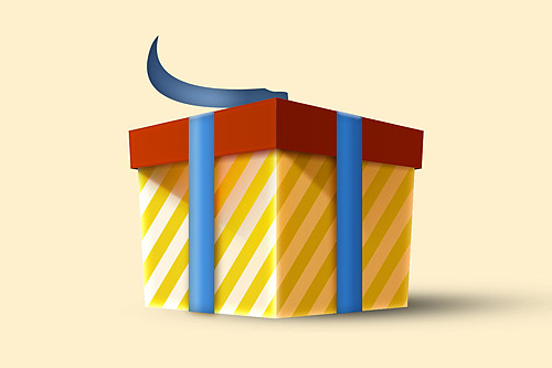 礼盒（附过程）（图ZMTQ1NTQ5MDg=） - 图标 - 站酷设计师陆扬原创素材 - 站酷ZCOOL