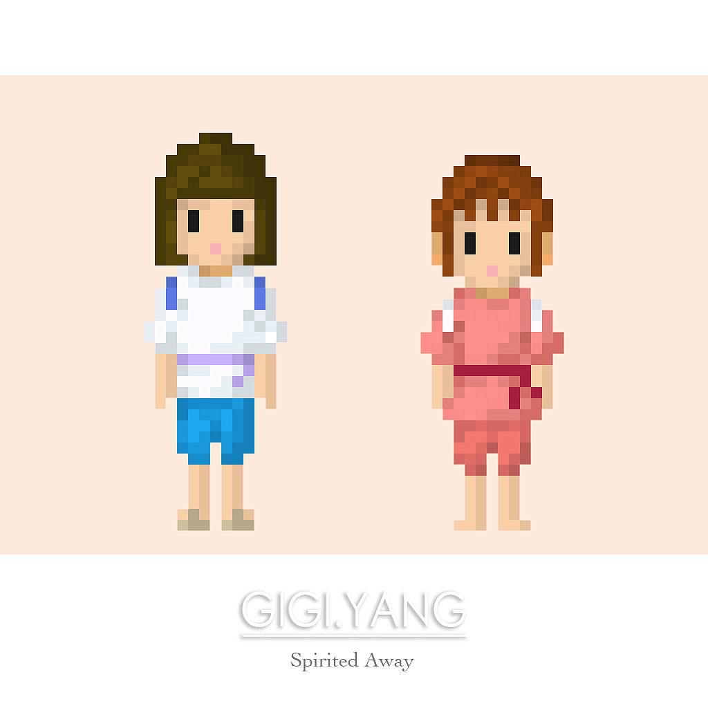 像素的魅力part2（图ZNzUzMjAwODg=） - 像素画 - 站酷设计师Gigiyang原创素材 - 站酷ZCOOL