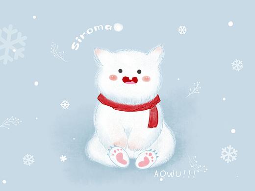 软萌手绘小怪兽