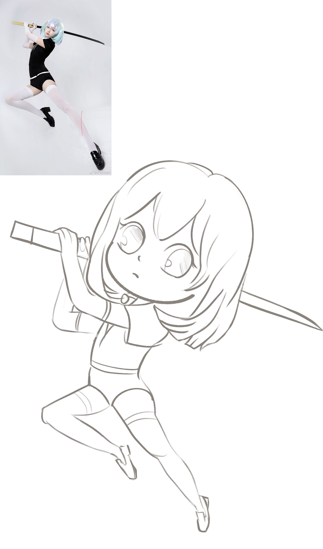 画师繁星计划第三期-第三周 Q版简单上色