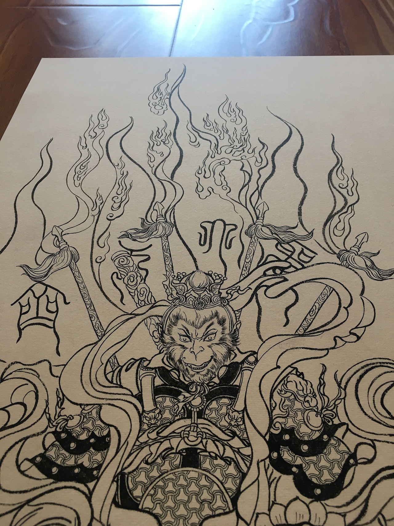 插旗的齐天大圣