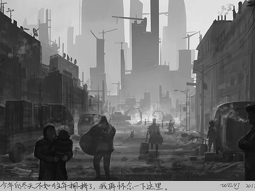2017年秋冬速写草图和生活小记