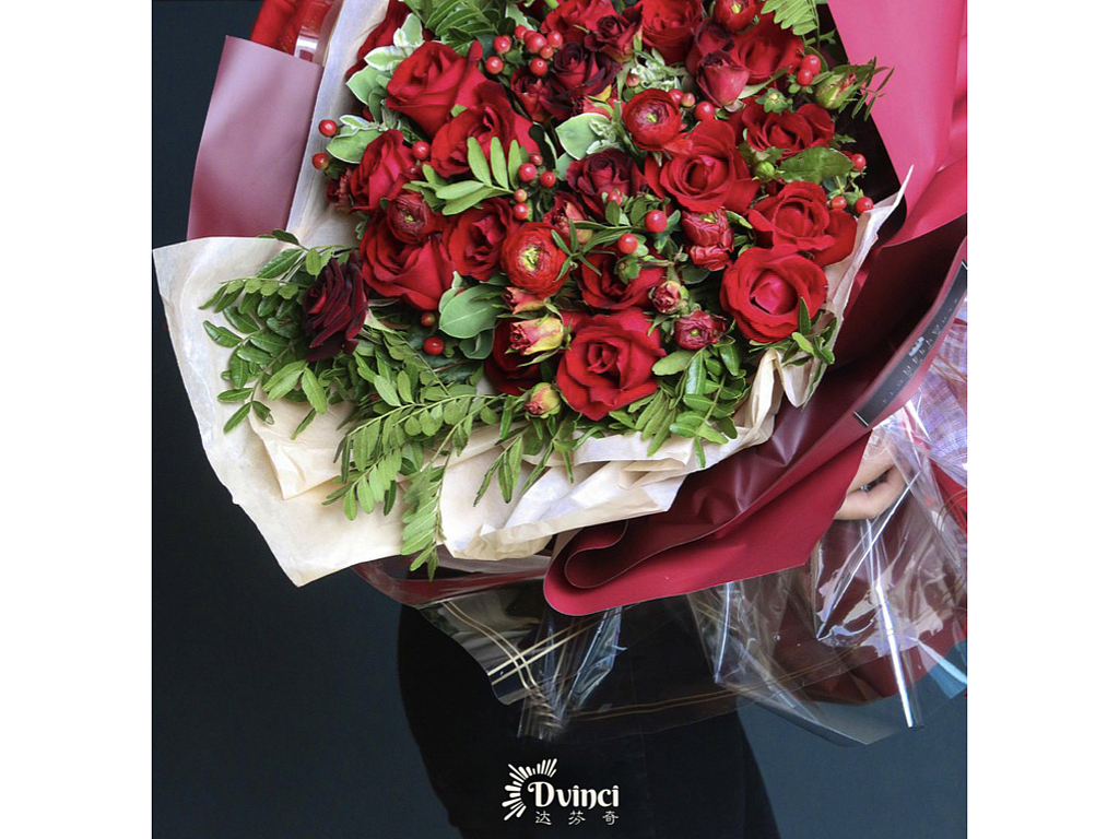 达芬奇花店品牌Logo平面设计（图ZMTc0MTcwMzE2） - Logo - 站酷设计师jemmajemmamin原创素材 - 站酷ZCOOL