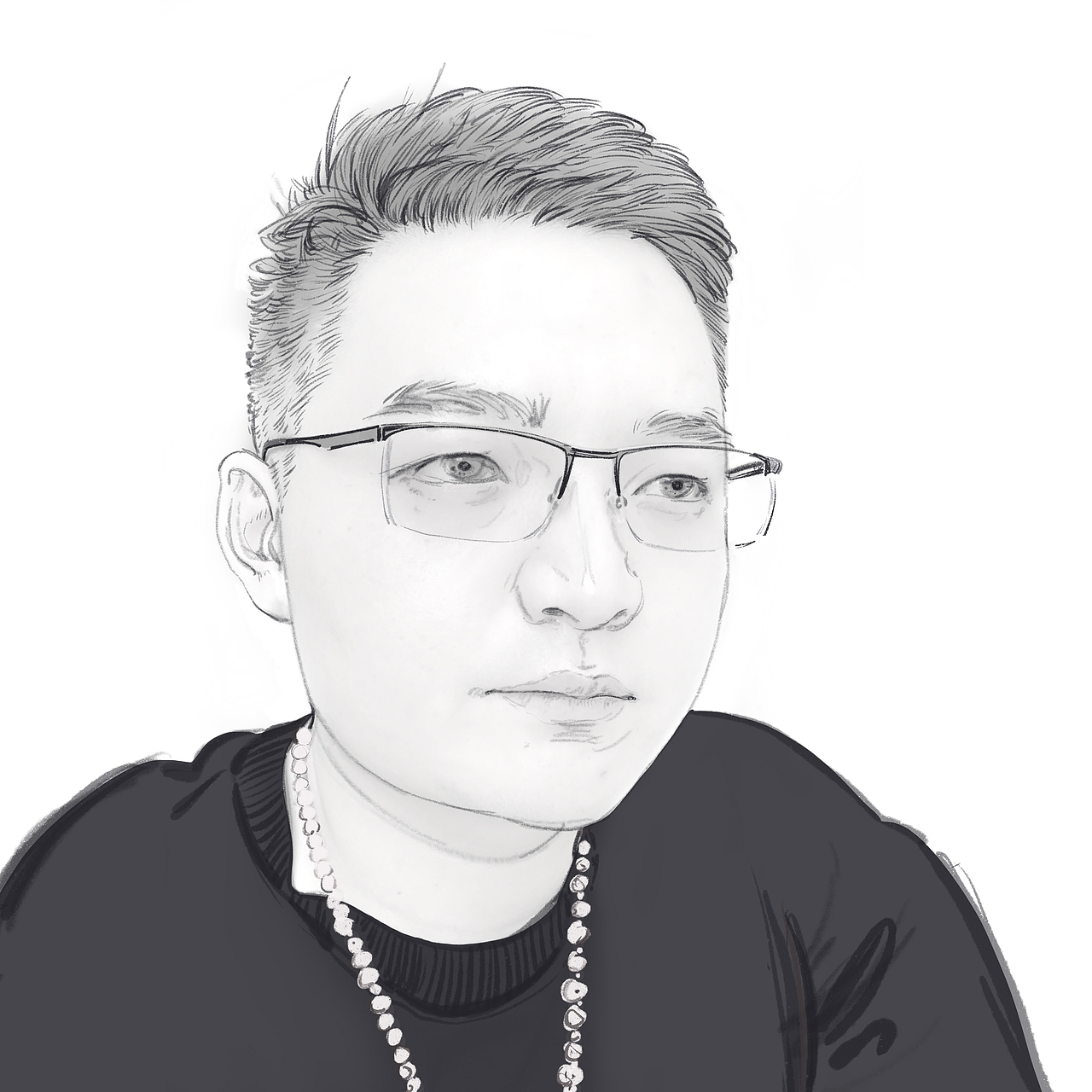 procreate肖像绘画练习（图ZMjI1MDc3NTM2） - 创作习作 - 站酷设计师Z90246526原创素材 - 站酷ZCOOL