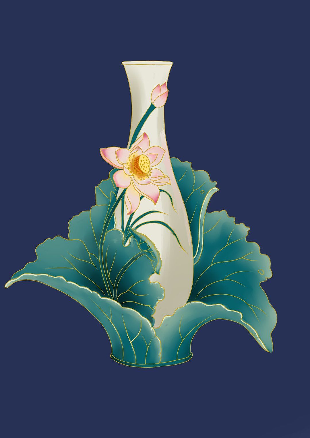 画个花瓶,小练习