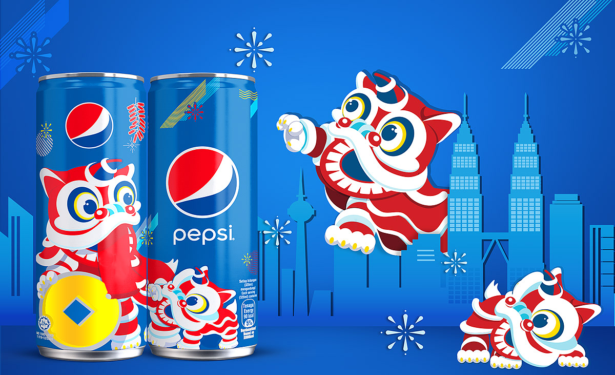 《百事可乐》包装设计