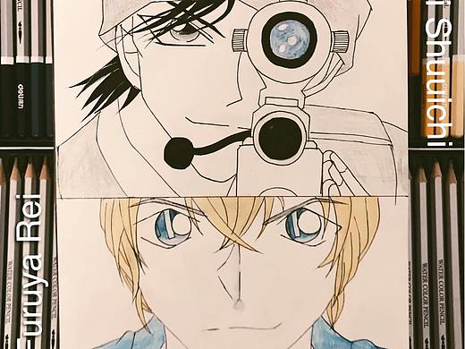 安室透 あむろ とおる（個人主頁-ZNDI3MzY3MDQ=） - 動畫片 - 站酷設(shè)計師__Max__原創(chuàng)素材 - 站酷ZCOOL