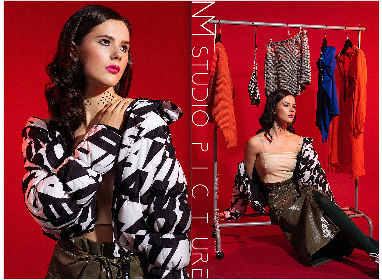 RAW底片商业摄影服装片棚拍造型写真