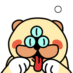 三眼肥猫微信表情(图ZNjMwMzI5NDQ=) - 网络表情 - 站酷设计师RedrumLIU原创素材 - 站酷ZCOOL