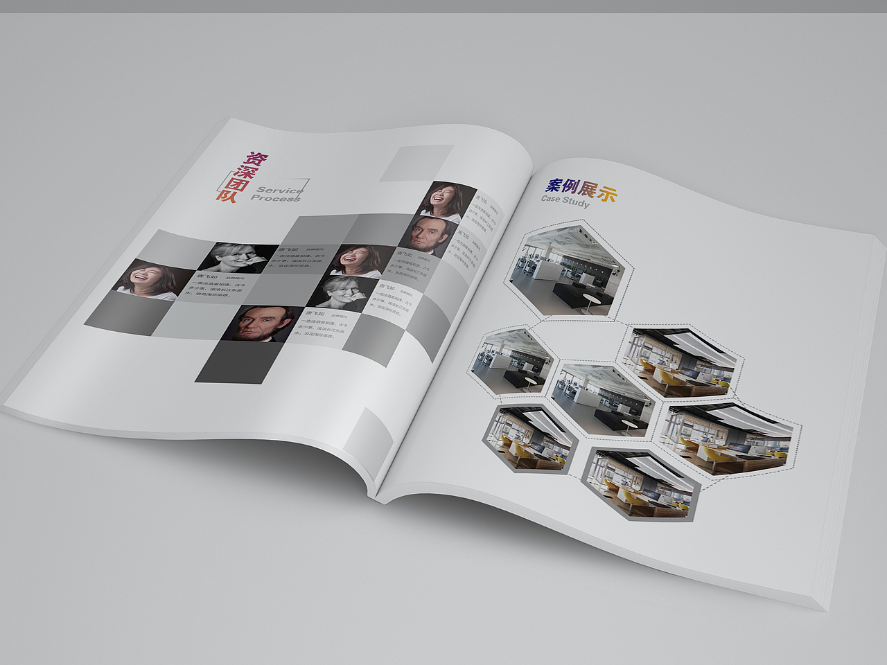 文化公司宣传册（图ZMTIzMzcyMzg4） - 书籍/画册 - 站酷设计师花莉莉原创素材 - 站酷ZCOOL