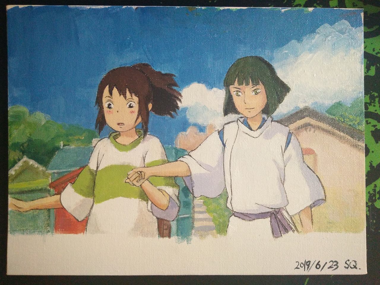 丙烯画（图ZMTYzOTMwNDc2） - 动画片 - 站酷设计师SQharuka原创素材 - 站酷ZCOOL