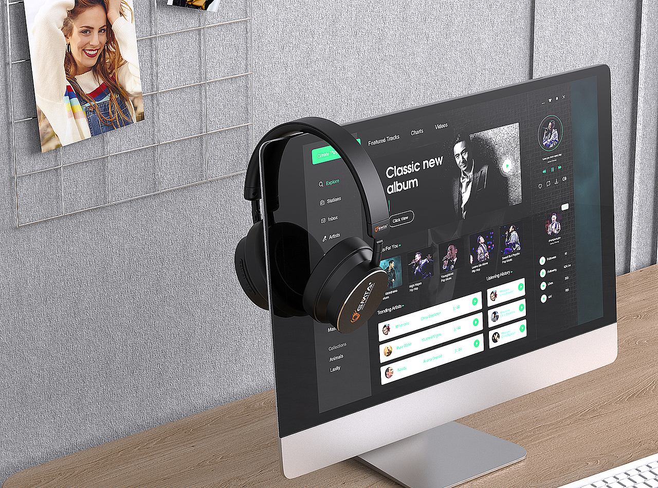 耳机渲染（图ZMjY3MDkyOTA0） - 电子产品 - 站酷设计师第五个季节AC原创素材 - 站酷ZCOOL