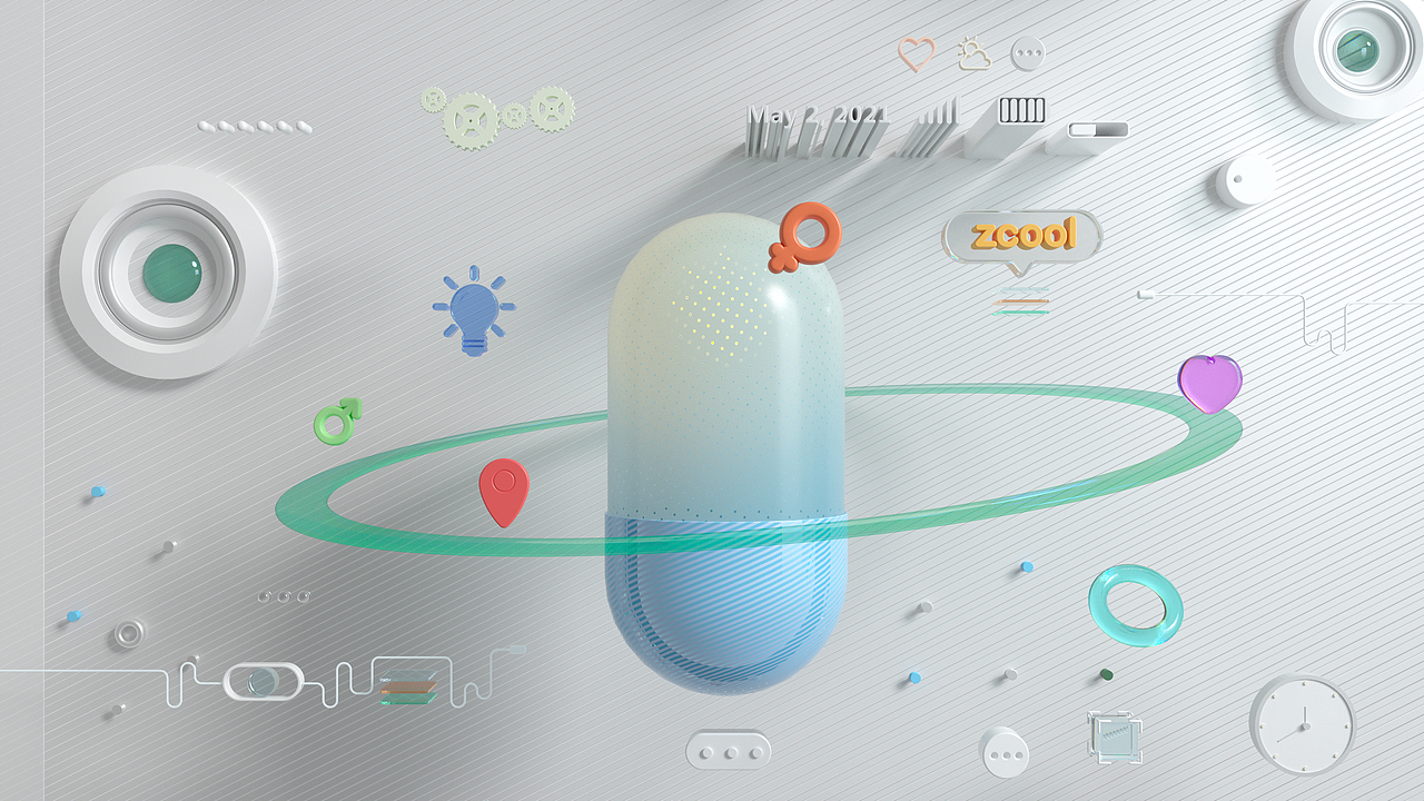 未来可期 勇敢牛牛不怕困难-2021年上半年总结（图ZMjYxMjQ3NjA0） - 其他三维 - 站酷设计师pccp原创素材 - 站酷ZCOOL