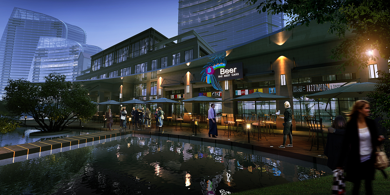 一些室外表现效果图整理（图ZMjQ2NzY1NzI=） - 建筑/空间 - 站酷设计师雒晨成原创素材 - 站酷ZCOOL