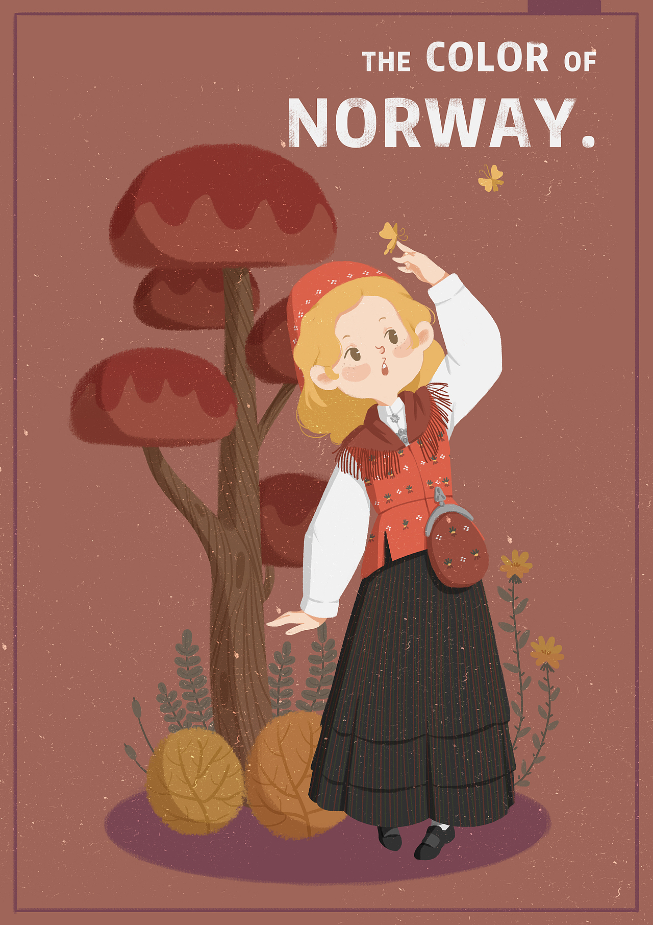 [插畫練習(xí)] 挪威之色（圖ZMTkwMjQxOTY4） - 創(chuàng)作習(xí)作 - 站酷設(shè)計(jì)師五五蚊原創(chuàng)素材 - 站酷ZCOOL