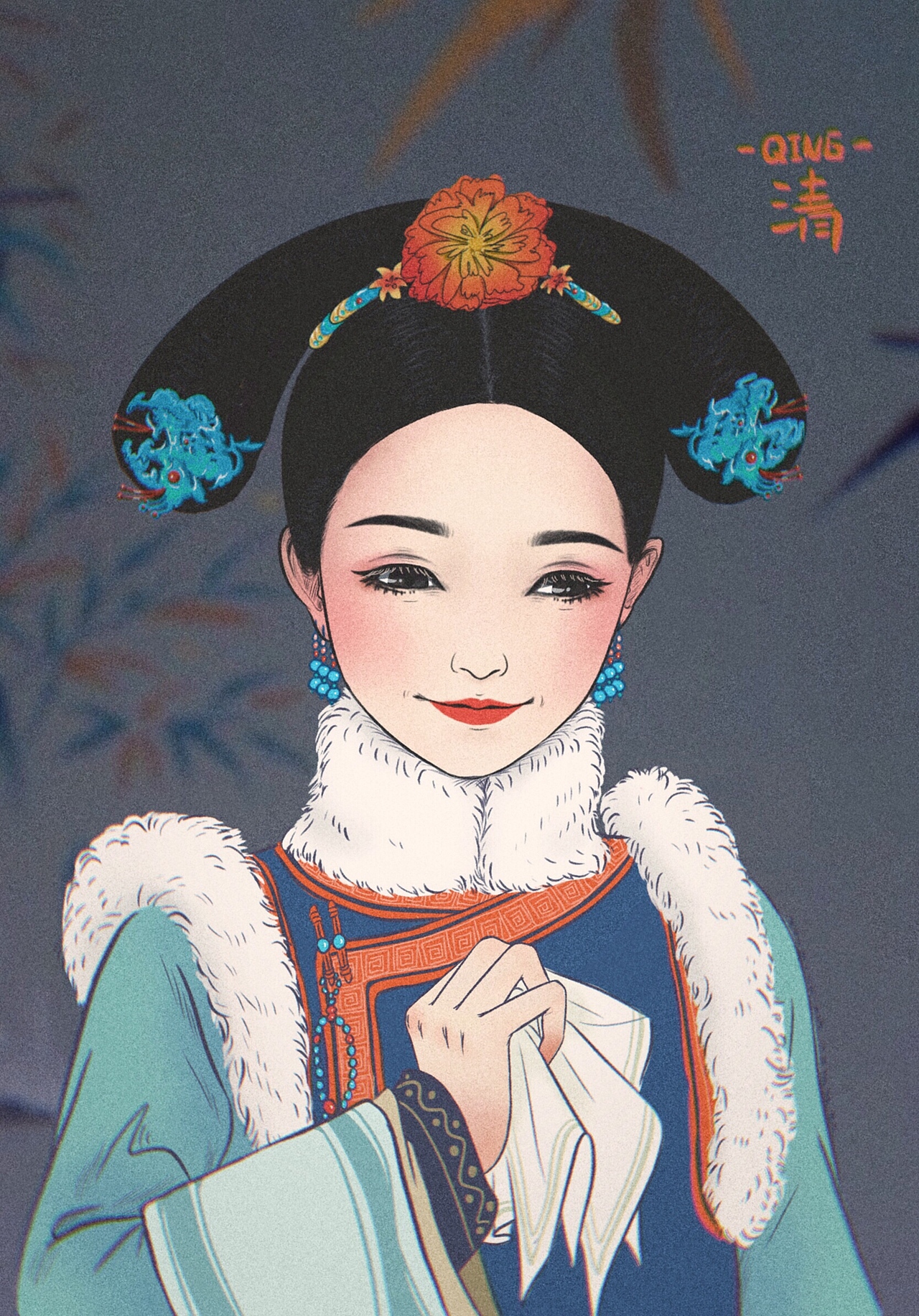 古风插画人像（图ZMjUzNzg2NDU2） - 商业插画 - 站酷设计师请叫我赵大奔原创素材 - 站酷ZCOOL